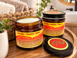 Seriously Dry Skin Salve, Eczema, Scars, Stretch Marks, Cracked, Damaged Sensitive Skin, All Natural Vegan Cream