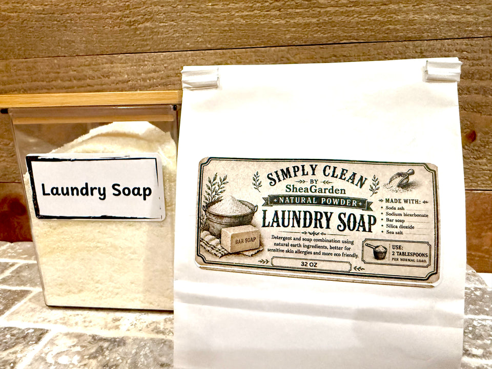 Simply Clean Laundry Detergent Soap, Biodegradable, Eco Friendly, HE Washers, No Residue
