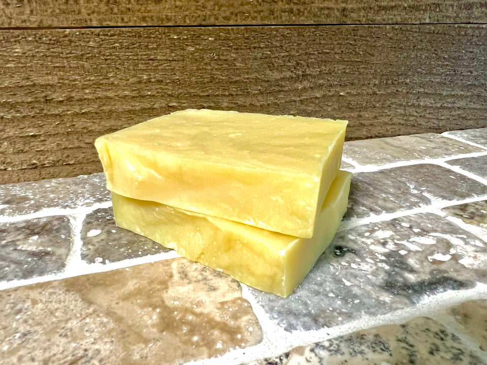 Lemongrass Ginger Handmade Soap: Vegan, Moisturizing bar, 3.5 oz