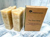 Tea Tree Soap, Premium Large Bar, Boutique Style Packaging, 5.5 Ounces