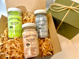 Bath Salts, Soothing Natural Bath Soak, Essential Oils, Dead Sea Minerals, Gift Box Available
