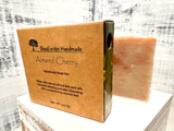 Almond Cherry Soap:  Handmade Individually Packaged Bar, 3.5 oz