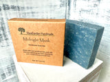 Midnight Musk Soap, Men’s Scented Soap Bar, Exfoliating BodyScrub, Handmade 3.5oz Individually Boxed