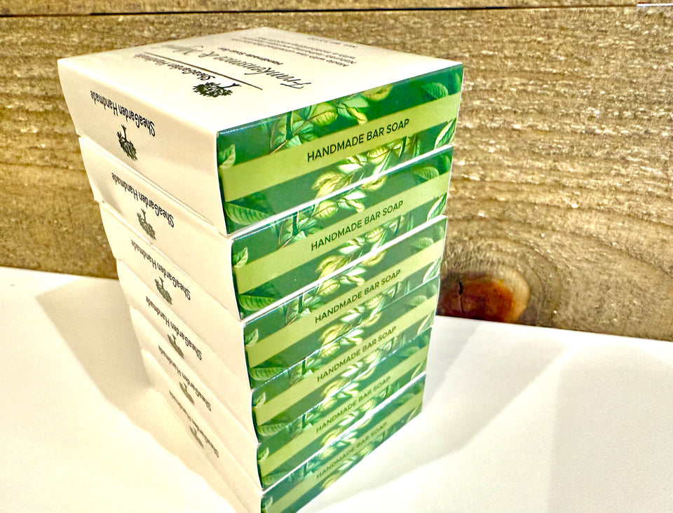 Tree Sap Exfoliating Soap for Men, All Natural Ingredients, Pumice Stone Scrub