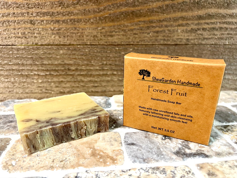Forest Fruit Soap: Handmade Natural Citrus & Woods Scent