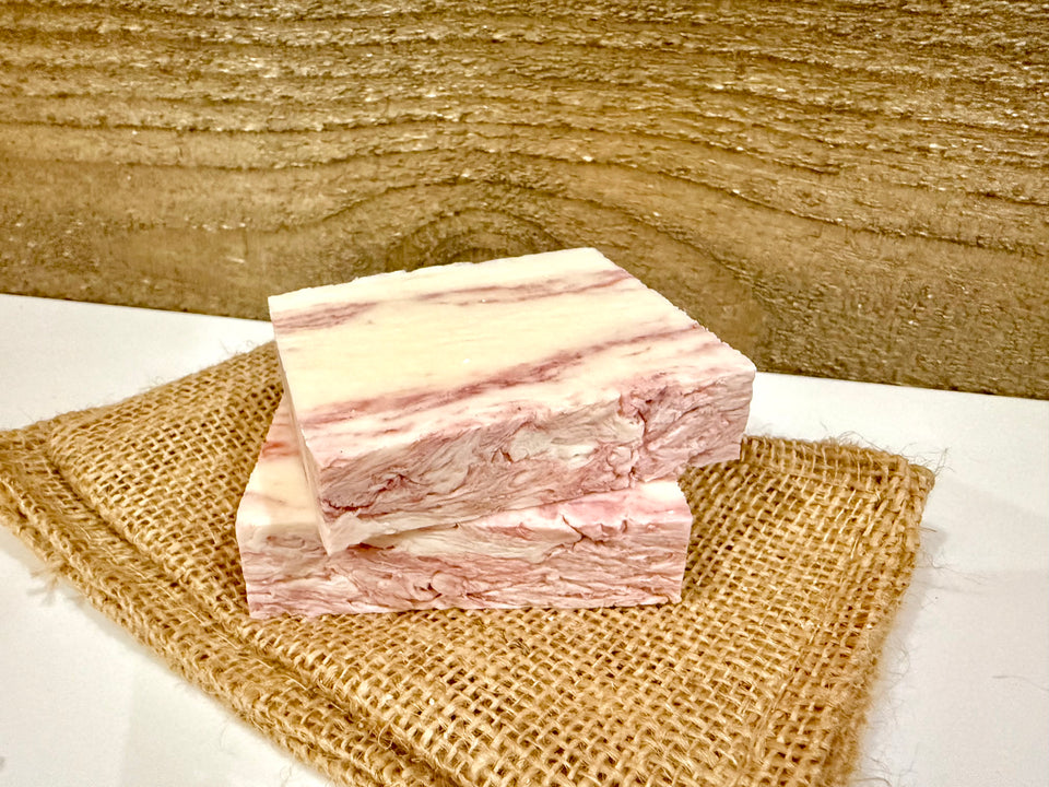 Handmade Peppermint Soap: Vegan, Eco Friendly, Plastic Free, 3.5OZ Bar